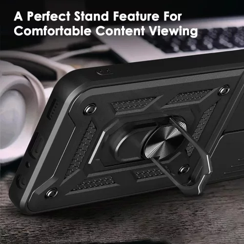 Techsuit - CamShield ütésálló tok - Honor 400 Smart 5G / 400 Smart 4G / X7d 4G - Arany