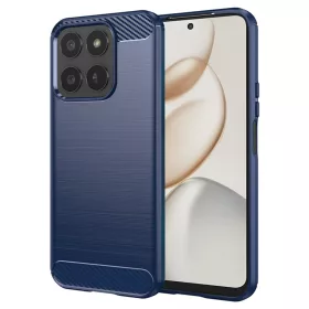   Techsuit - Carbon szilikon tok - Honor 400 Smart 5G / 400 Smart 4G / X7d 4G - Kék