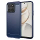 Techsuit - Carbon szilikon tok - Honor 400 Smart 5G / 400 Smart 4G / X7d 4G - Kék