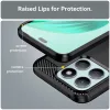 Techsuit - Carbon szilikon tok - Honor 400 Smart 5G / 400 Smart 4G / X7d 4G - Kék