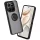 Techsuit - Glinth - Honor 400 Smart 5G / 400 Smart 4G / X7d 4G - Fekete