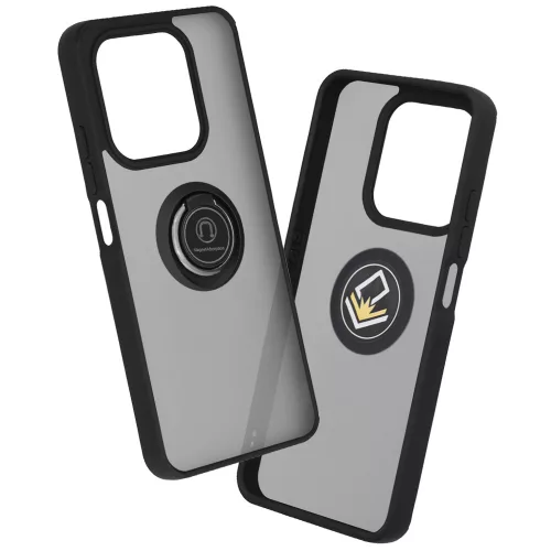 Techsuit - Glinth - Honor 400 Smart 5G / 400 Smart 4G / X7d 4G - Fekete