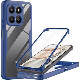   Techsuit - ColorVerse 360 tok kijelzővédővel - Honor 400 Smart 5G / 400 Smart 4G / X7d 4G - Kék