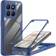 Techsuit - ColorVerse 360 tok kijelzővédővel - Honor 400 Smart 5G / 400 Smart 4G / X7d 4G - Kék
