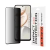 Techsuit - 111D Privacy betekintésgátló üvegfólia - Honor 400 Smart 5G / 400 Smart 4G / 200 Smart / 90 Smart /  X7d 4G / X7b 4G / X7b 5G / X7c - Fekete