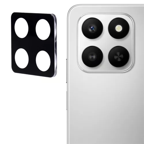 Techsuit - Full Camera - Kameravédő üvegfólia - Honor 400 Smart 5G / 400 Smart 4G / X7d 4G - Fekete