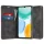 Techsuit - Confy Cover kinyitható tok - Honor X5c Plus - Fekete