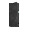 Techsuit - Confy Cover kinyitható tok - Honor X5c Plus - Fekete