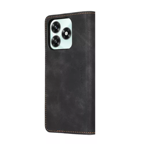 Techsuit - Confy Cover kinyitható tok - Honor X5c Plus - Fekete