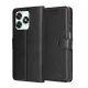 Techsuit - Leather Folio kinyitható tok - Honor X5c Plus - Fekete