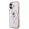 Karl Lagerfeld - IML Choupette Sketch Logo MagSafe (KLHMP17SHGCHGKBP) - iPhone 17 - Pink