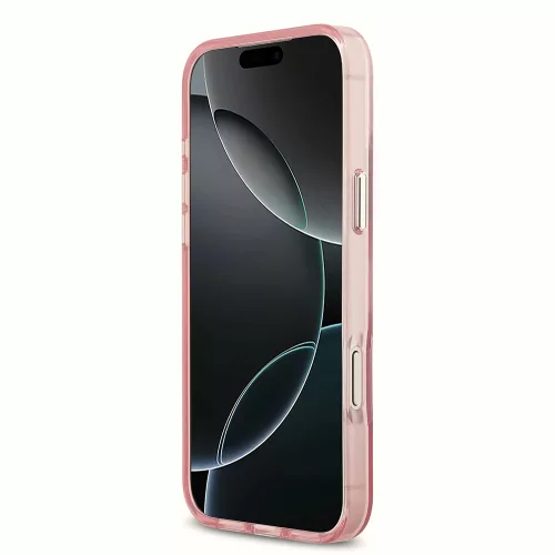 Karl Lagerfeld - IML Choupette Sketch Logo MagSafe (KLHMP17LHGCHGKBP) - iPhone 17 Pro - Pink