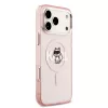 Karl Lagerfeld - IML Choupette Sketch Logo MagSafe (KLHMP17XHGCHGKBP) - iPhone 17 Pro Max - Pink