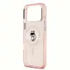 Karl Lagerfeld - IML Choupette Sketch Logo MagSafe (KLHMP17XHGCHGKBP) - iPhone 17 Pro Max - Pink