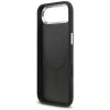 Karl Lagerfeld - Leather Karl & Choupette Pins MagSafe (KLHMP17MPSMLRKCK) - iPhone 17 Air - Black