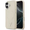 Guess - Keménytok Háromszög Logó MagSafe (GUHMP17SPSDTSCME) - iPhone 17 - Bézs