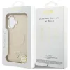 Guess - Keménytok Háromszög Logó MagSafe (GUHMP17SPSDTSCME) - iPhone 17 - Bézs