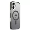 Guess - IML Átmenetes Háromszög Logó MagSafe (GUHMP17SHGTMLCGK) - iPhone 17 - Fekete