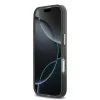 Guess - IML Átmenetes Háromszög Logó MagSafe (GUHMP17SHGTMLCGK) - iPhone 17 - Fekete