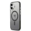 Guess - IML Átmenetes Háromszög Logó MagSafe (GUHMP17SHGTMLCGK) - iPhone 17 - Fekete