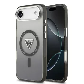   Guess - IML Átmenetes Háromszög Logó MagSafe (GUHMP17MHGTMLCGK) - iPhone 17 Air - Fekete