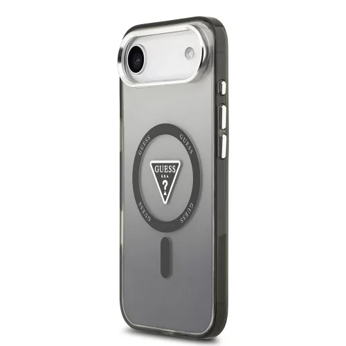 Guess - IML Átmenetes Háromszög Logó MagSafe (GUHMP17MHGTMLCGK) - iPhone 17 Air - Fekete