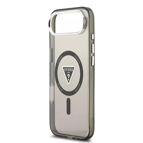 Guess - IML Átmenetes Háromszög Logó MagSafe (GUHMP17MHGTMLCGK) - iPhone 17 Air - Fekete