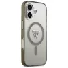 Guess - IML Átmenetes Háromszög Logó MagSafe (GUHMP17SHGTMLCGA) - iPhone 17 - Khaki