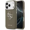 Guess - Keménytok Nagy 4G Klasszikus Logó (GUHCP17LPG4SMCEW) - iPhone 17 Pro - Barna