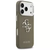 Guess - Keménytok Nagy 4G Klasszikus Logó (GUHCP17LPG4SMCEW) - iPhone 17 Pro - Barna
