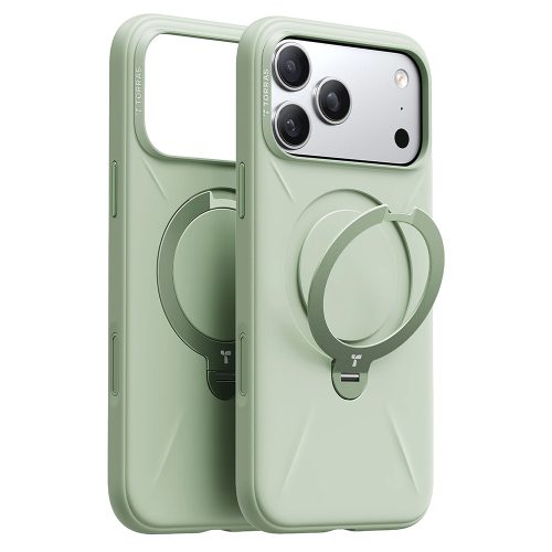 Torras - QPRO Silicone Series - iPhone 17 Pro - Matcha Green