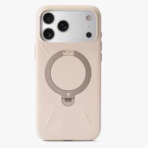 Torras - QPRO Silicone Series - iPhone 17 Pro - Dessert Gold