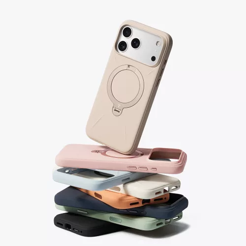 Torras - QPRO Silicone Series - iPhone 17 Pro - Dessert Gold