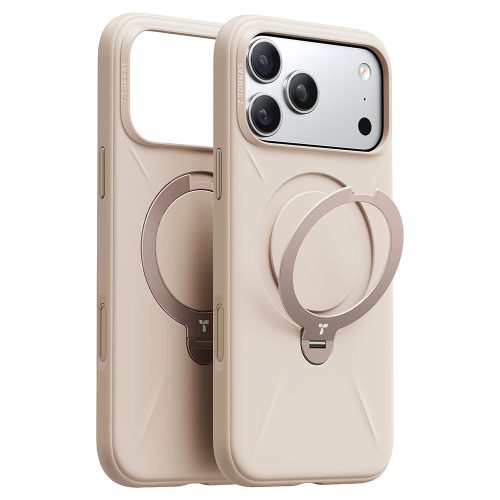 Torras - QPRO Silicone Series - iPhone 17 Pro Max - Dessert Gold