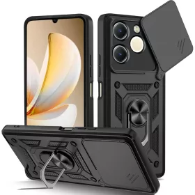   Techsuit - CamShield ütésálló tok - Realme Note 70T - Fekete