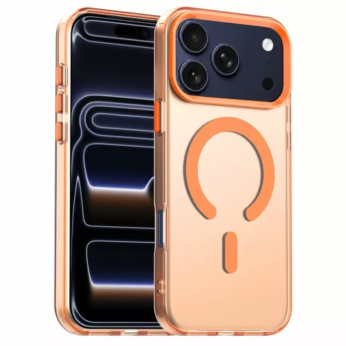 Techsuit - CandyCase MagSafe tok - iPhone 17 Pro - Narancssárga