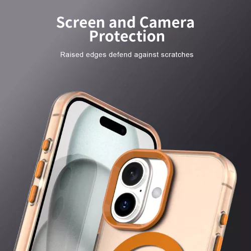 Techsuit - CandyCase MagSafe tok - iPhone 17 Pro Max - Narancssárga