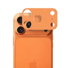   Techsuit - Full Camera - Kameravédő üvegfólia - iPhone 17 Pro - Narancssárga