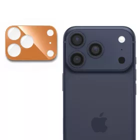   Techsuit - Full Camera - Kameravédő üvegfólia - iPhone 17 Pro - Narancssárga