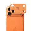 Techsuit - Full Camera - Kameravédő üvegfólia - iPhone 17 Pro Max - Narancssárga