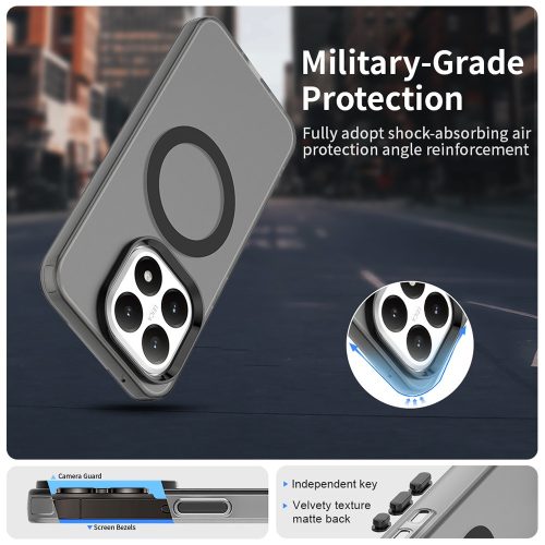 Techsuit - CandyCase MagSafe tok - Xiaomi 15T - Fekete