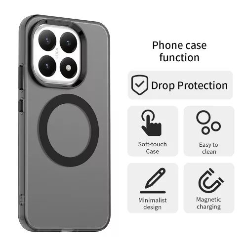 Techsuit - CandyCase MagSafe tok - Xiaomi 15T - Fekete