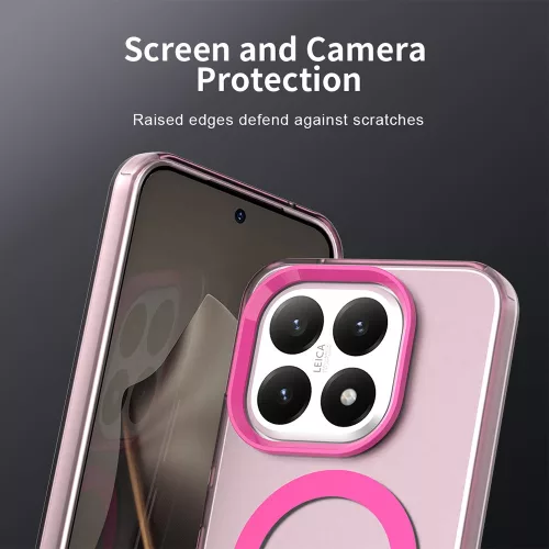 Techsuit - CandyCase MagSafe tok - Xiaomi 15T - Rózsaszín