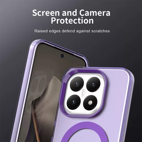 Techsuit - CandyCase MagSafe tok - Xiaomi 15T - Lila