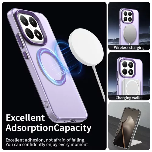 Techsuit - CandyCase MagSafe tok - Xiaomi 15T - Lila