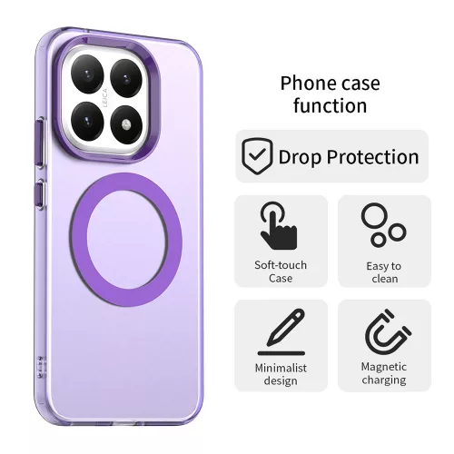 Techsuit - CandyCase MagSafe tok - Xiaomi 15T - Lila