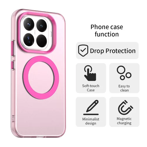 Techsuit - CandyCase MagSafe tok - Xiaomi 15T Pro - Rózsaszín