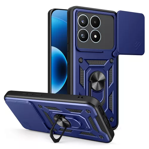 Techsuit - CamShield ütésálló tok - Xiaomi 17 - Kék