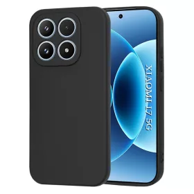 Techsuit - SoftFlex szilikon tok - Xiaomi 17 - Fekete