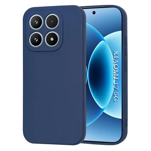 Techsuit - SoftFlex szilikon tok - Xiaomi 17 - Sötétkék